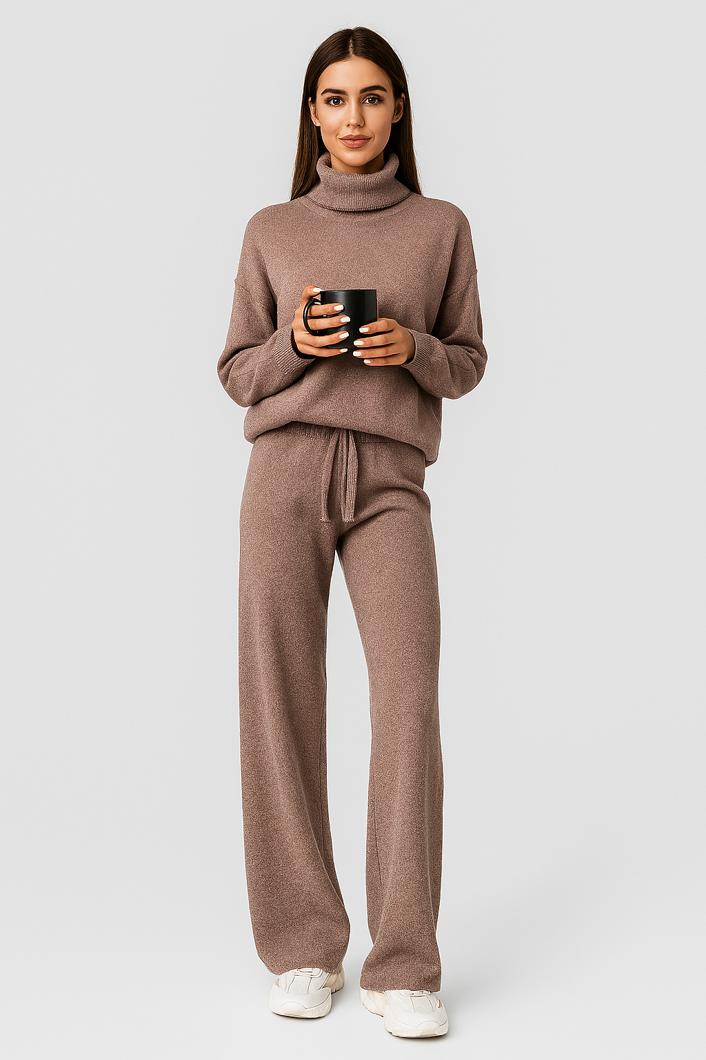 MAELI LOUNGESET – DAMEN ZWEITEILER MIT PULLOVER UND HOSE