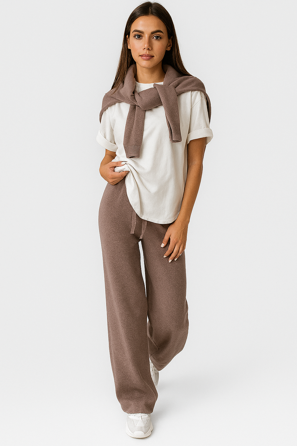 MAELI LOUNGESET – DAMEN ZWEITEILER MIT PULLOVER UND HOSE