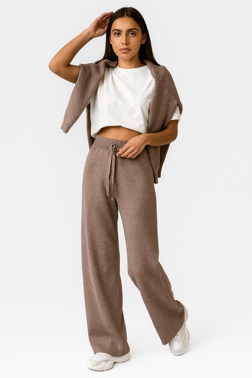 MAELI LOUNGESET – DAMEN ZWEITEILER MIT PULLOVER UND HOSE