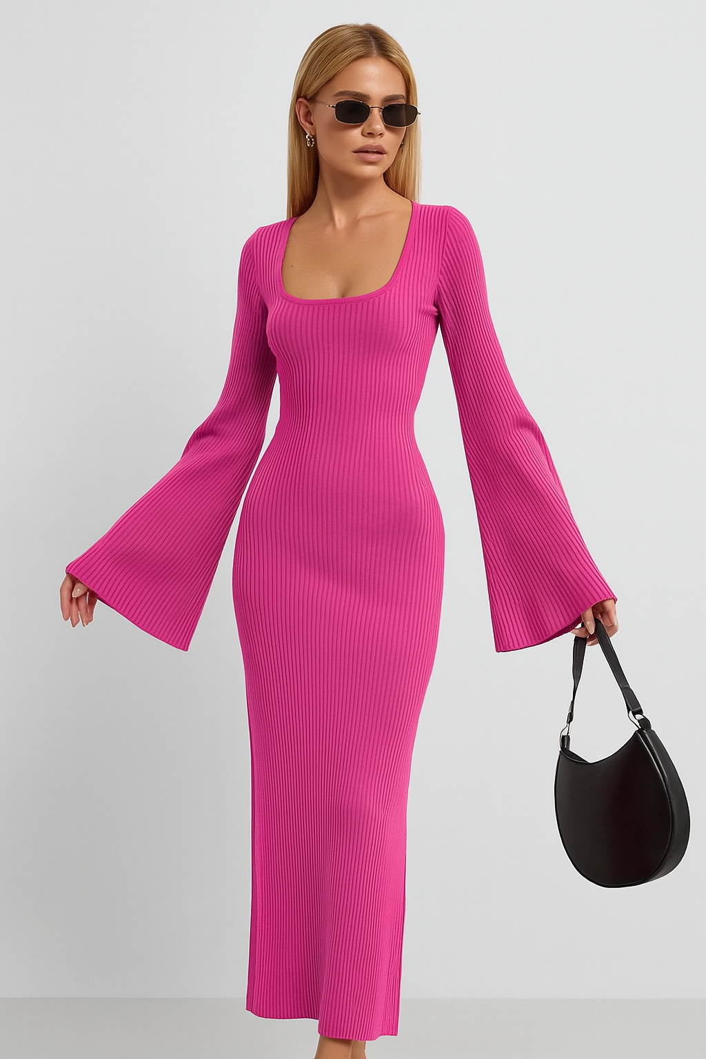 ISALINA LANG – ELEGANTES UND TRENDIGES DAMENKLEID FÜR JEDEN ANLASS