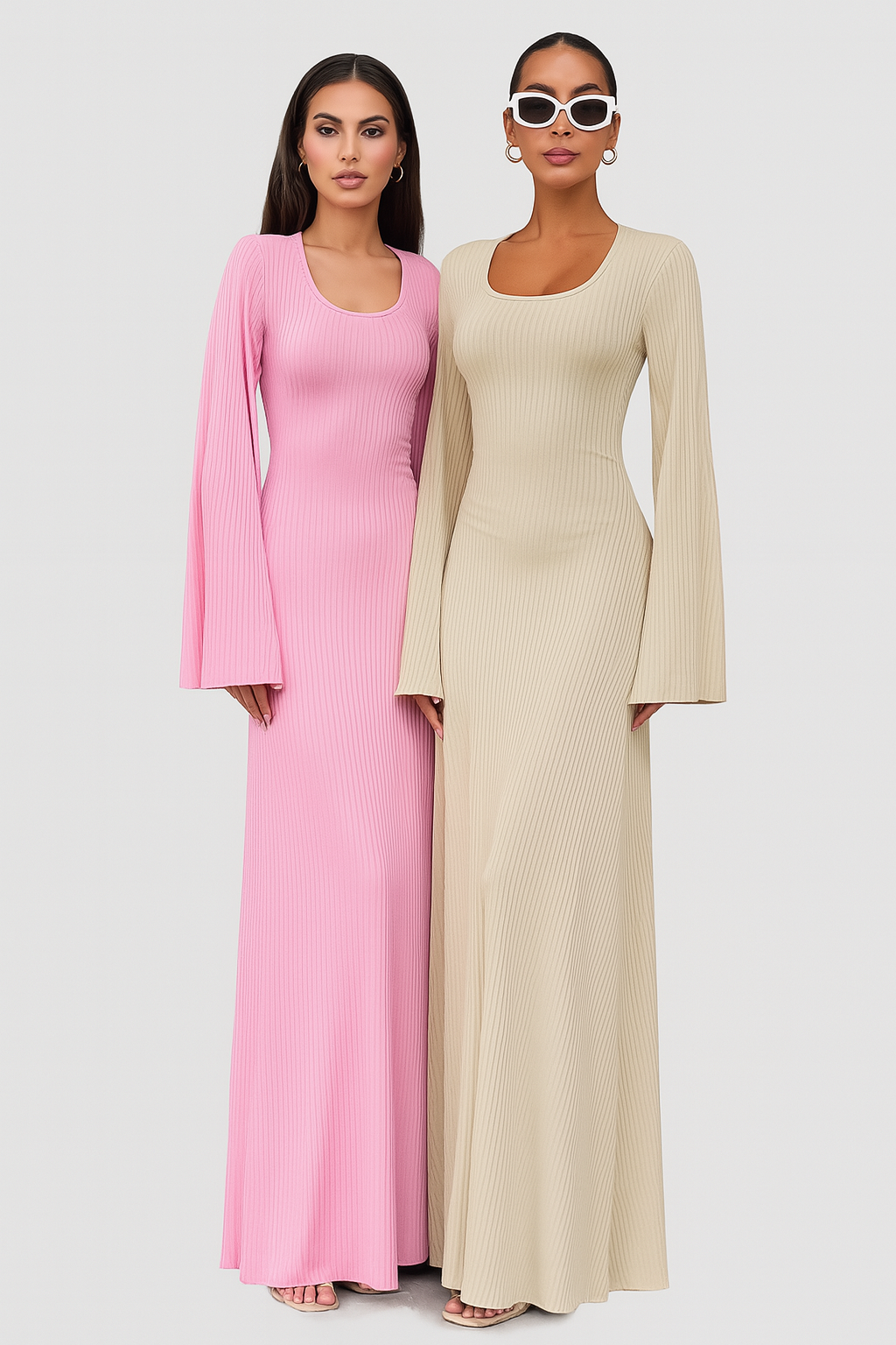 ISALINA LANG – ELEGANTES UND TRENDIGES DAMENKLEID FÜR JEDEN ANLASS