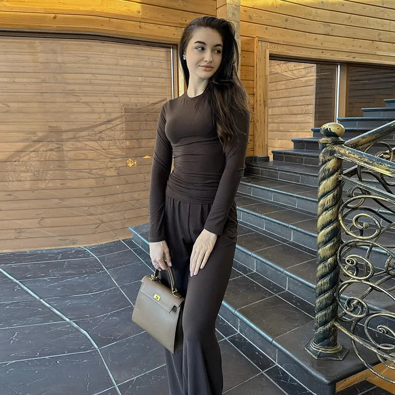 VALERIA ZWEITEILER – ELEGANTES SET MIT LANGARM & HOSE