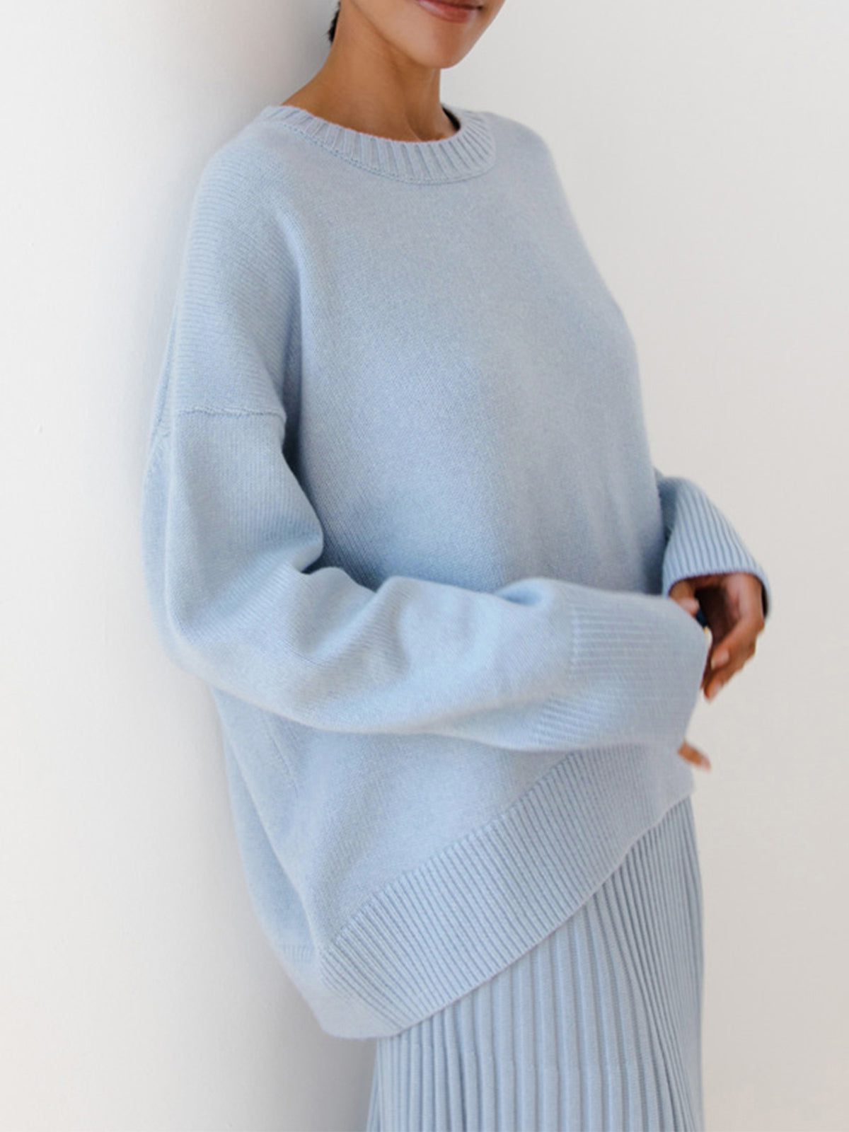 Variant image for Damenpullover Rosa Größe M Polyester – Warme Pullover Damen für Komfort und Stil-4