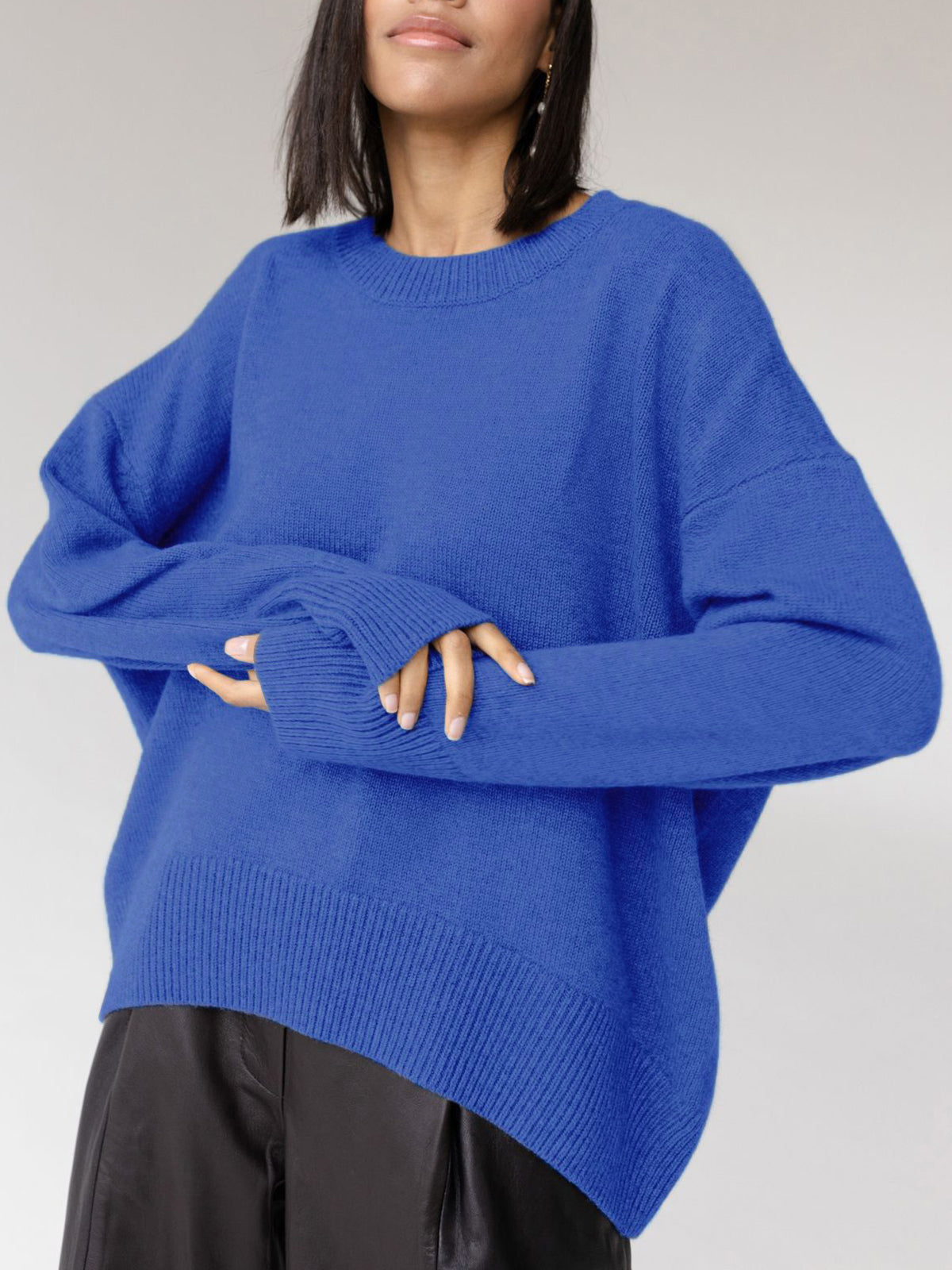 Variant image for Damenpullover Rosa Größe M Polyester – Warme Pullover Damen für Komfort und Stil-16