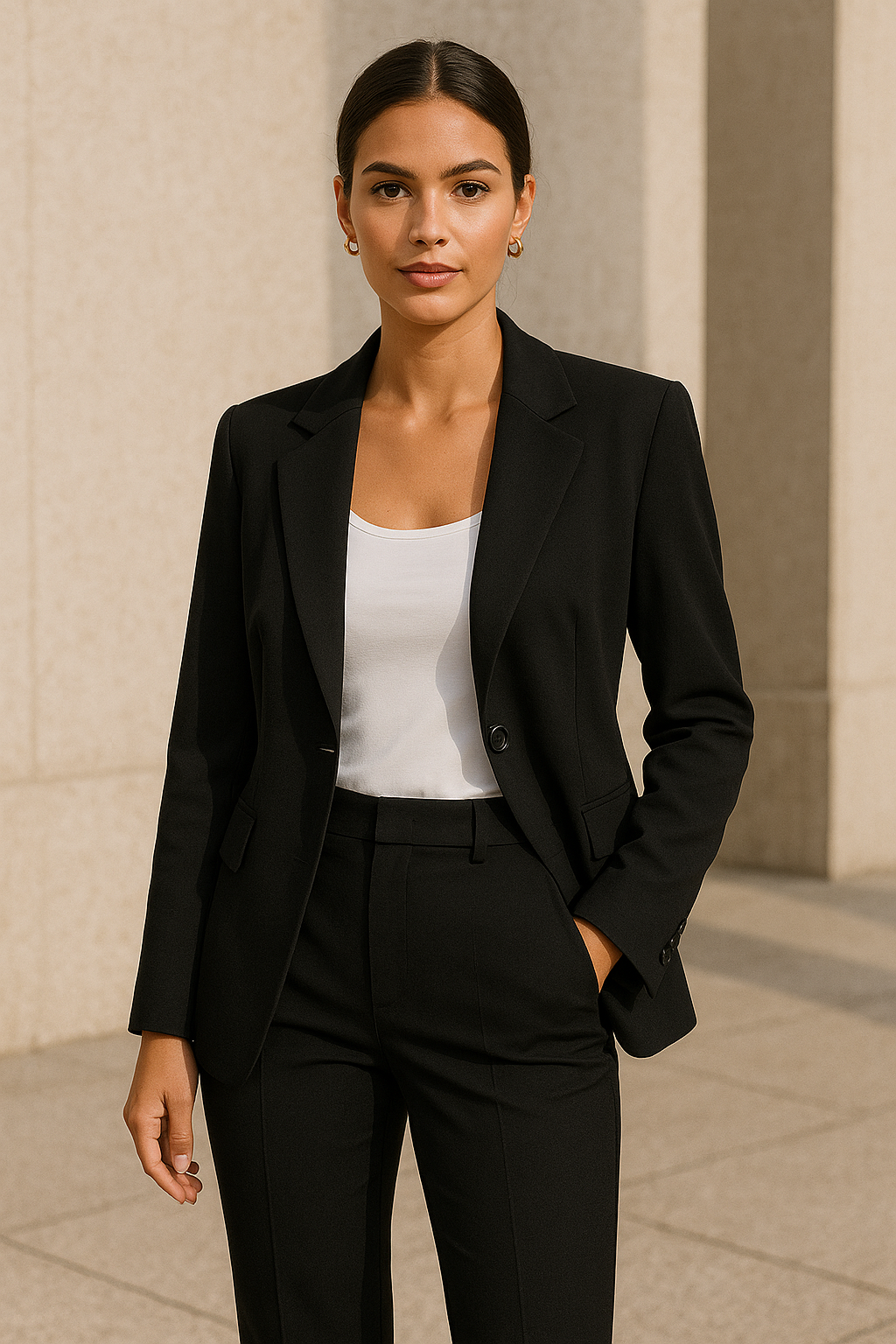LANGER LOCKERER DAMEN BLAZER