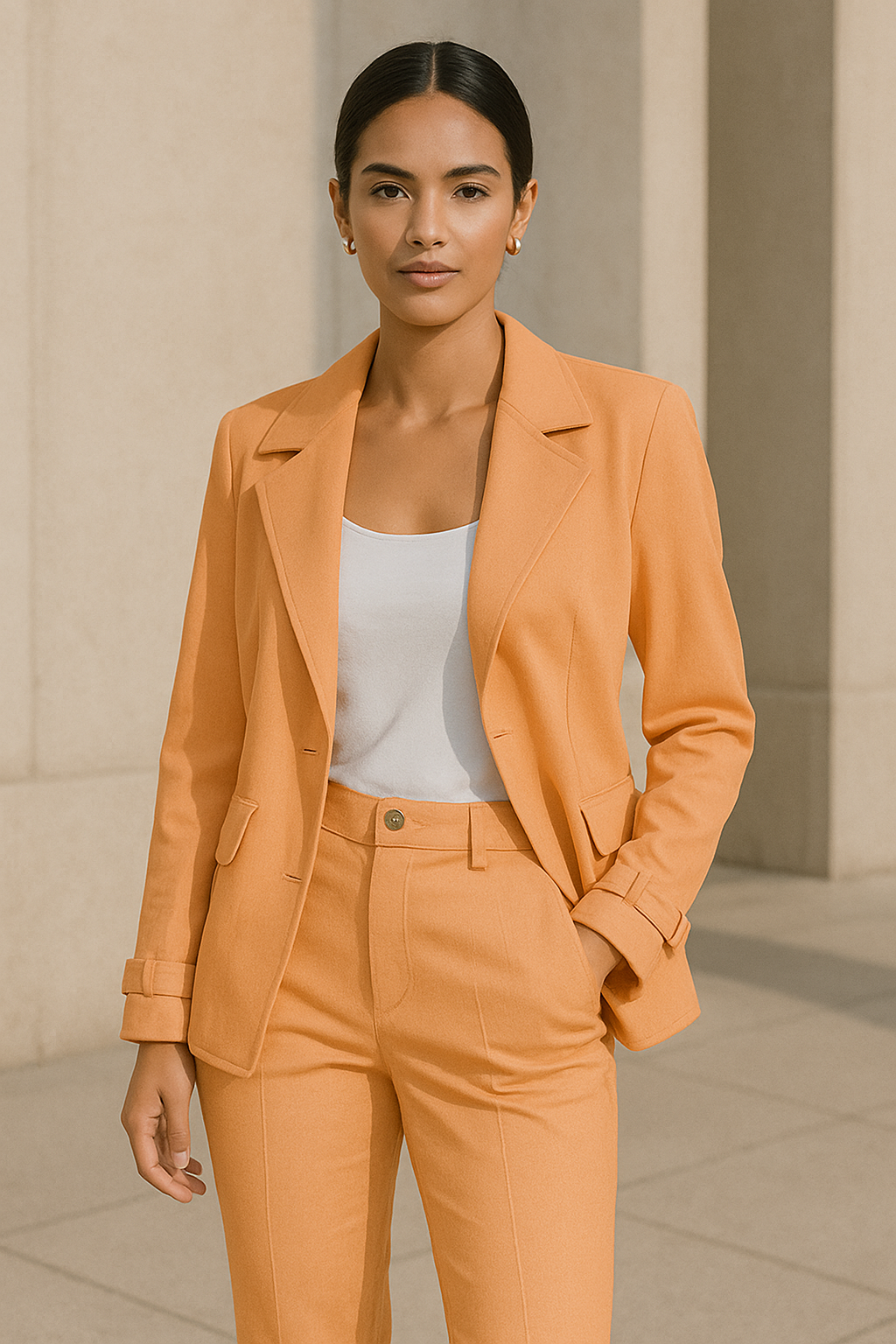 LANGER LOCKERER DAMEN BLAZER
