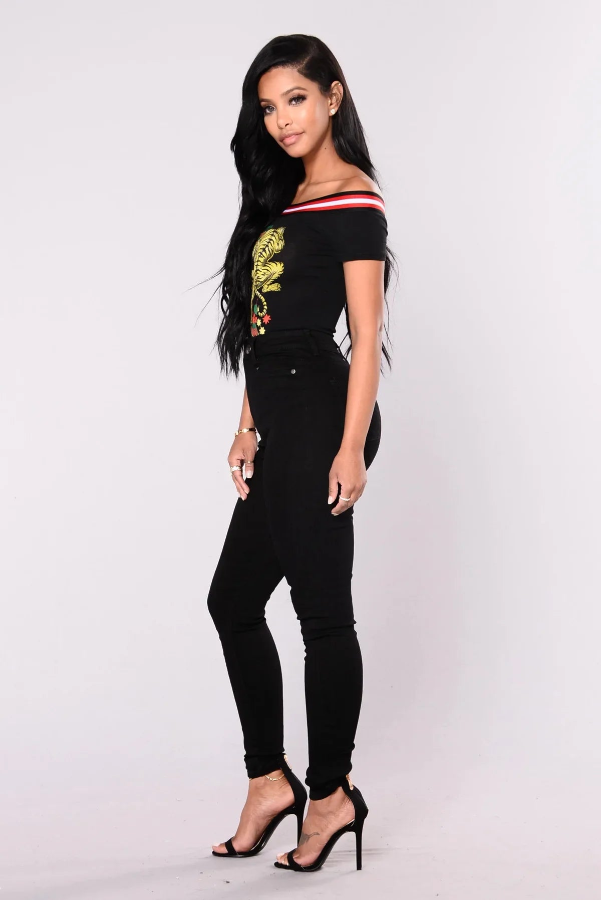 ELENYA HIGH-WAIST SKINNY JEANS