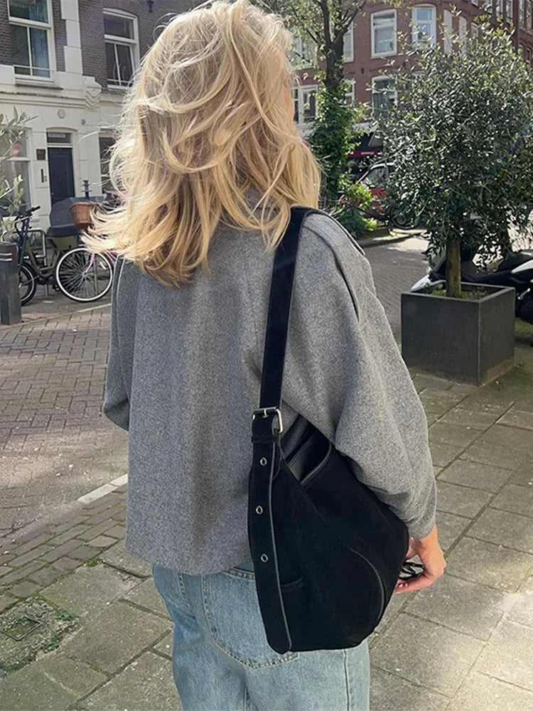 LOUVIERS KURZJACKE AUS WOLLMIX MIT KNOPFDETAILS