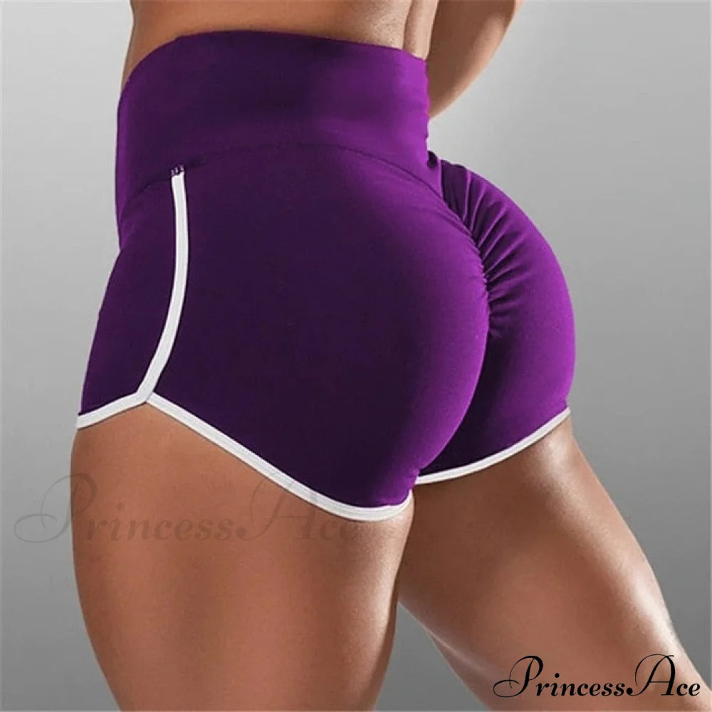 Fitness Push Up Fitnessstrumpfhose Taschenshorts 3