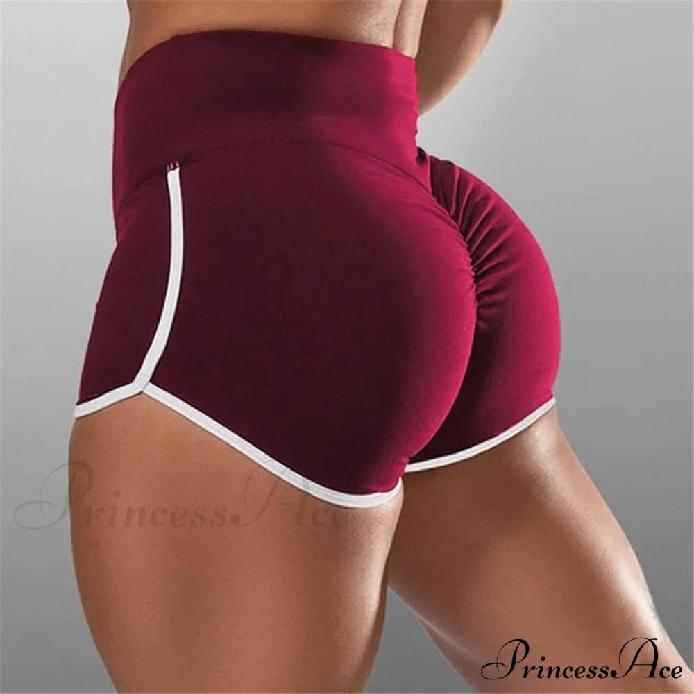 Fitness Push Up Fitnessstrumpfhose Taschenshorts 5