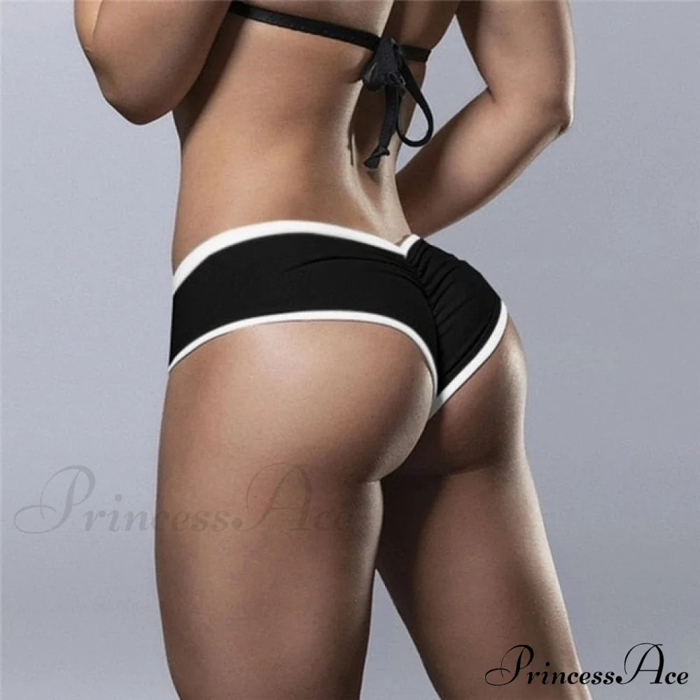 Fitness Push Up Fitnessstrumpfhose Taschenshorts 7