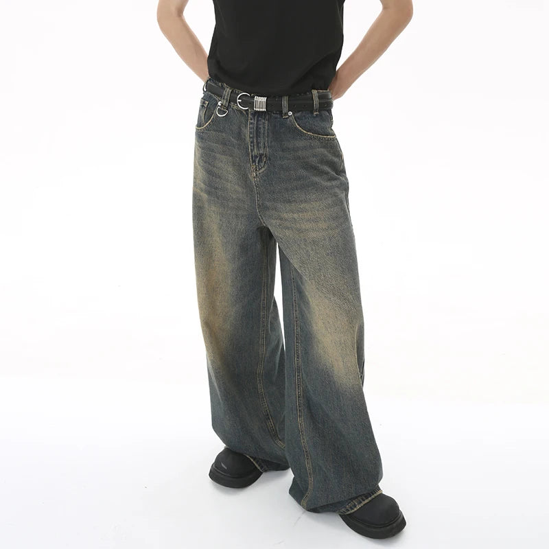 BRISBANE BAGGY-JEANS MIT VINTAGE-WASH UND WEITEM SCHNITT