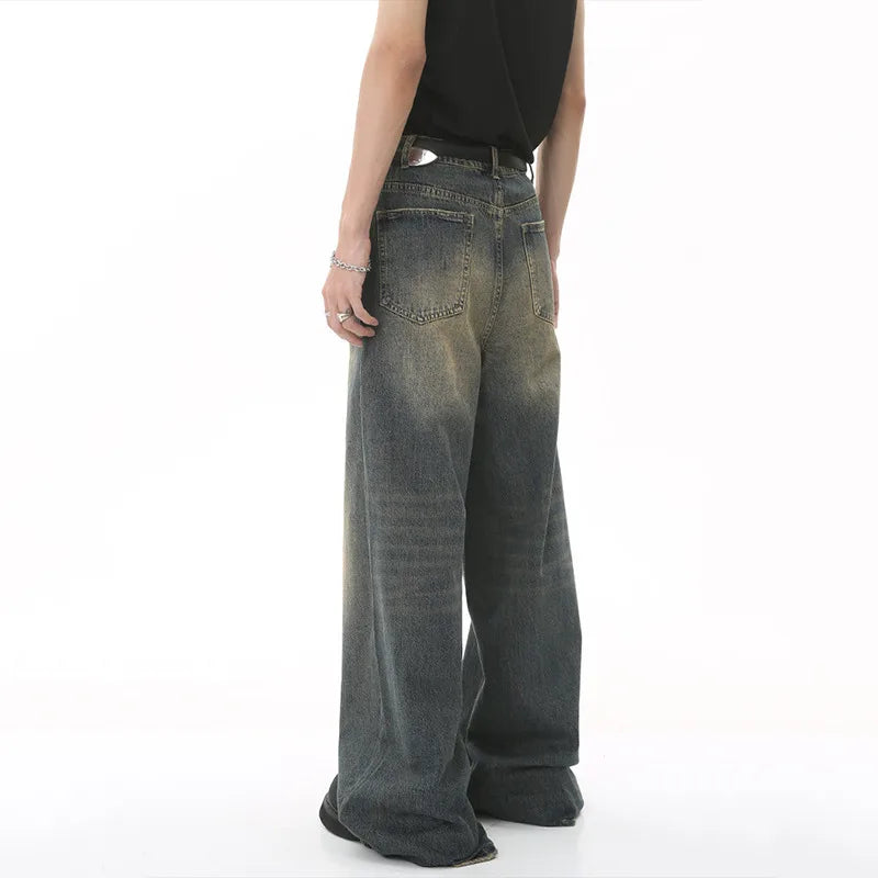 BRISBANE BAGGY-JEANS MIT VINTAGE-WASH UND WEITEM SCHNITT