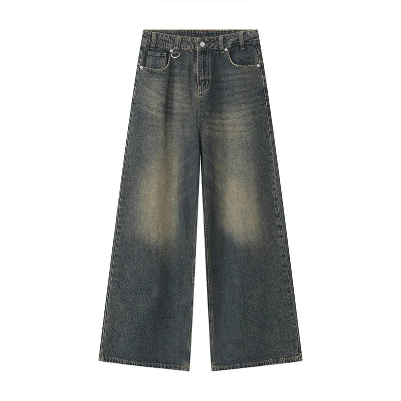 BRISBANE BAGGY-JEANS MIT VINTAGE-WASH UND WEITEM SCHNITT