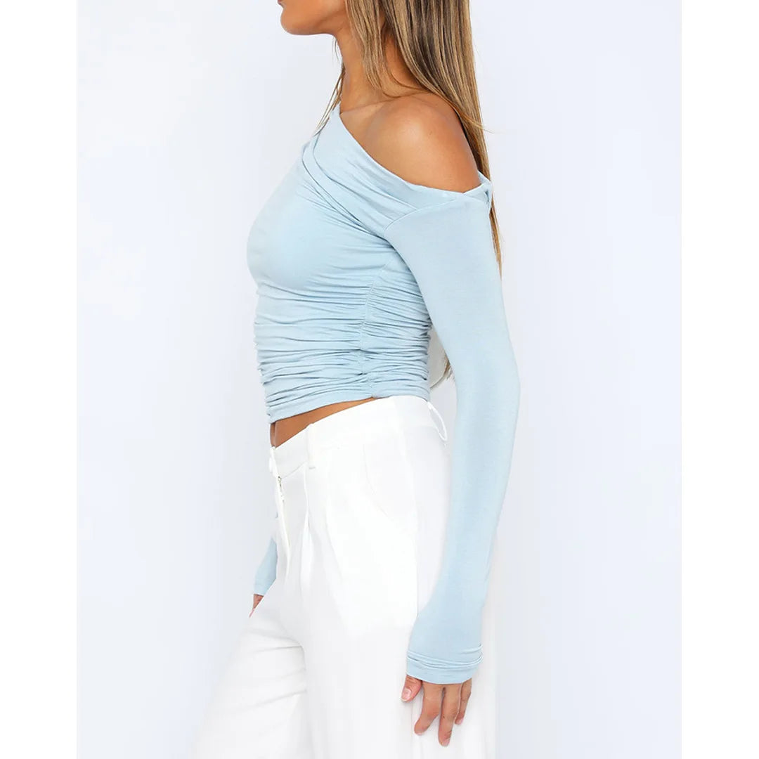 Käthe | Schickes Twisted Long Sleeve Top für Frauen 5