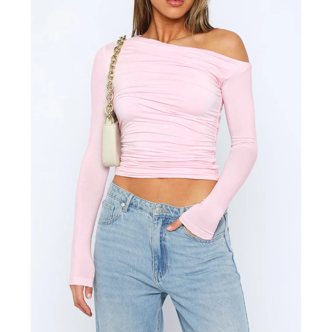 Käthe | Schickes Twisted Long Sleeve Top für Frauen 6