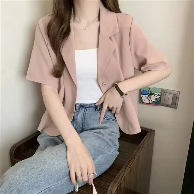 LOUISA KURZBLAZER – SOMMERLICHER DAMEN-BLAZER MIT ELEGANZ