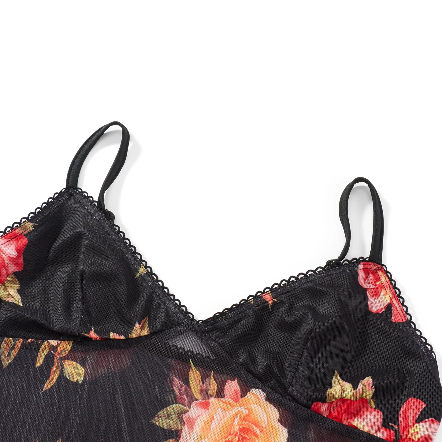 LENA CROP TOP MIT MINI ROCK BLUMENMUSTER FESTIVAL OUTFIT DAMEN KOMPLETTE OUTFITS DAMEN