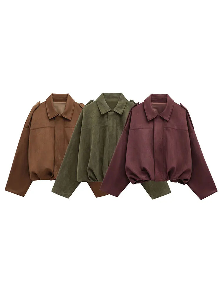 MIREYA CARGOJACKE – WILDLEDERLOOK & VINTAGE-CHARME