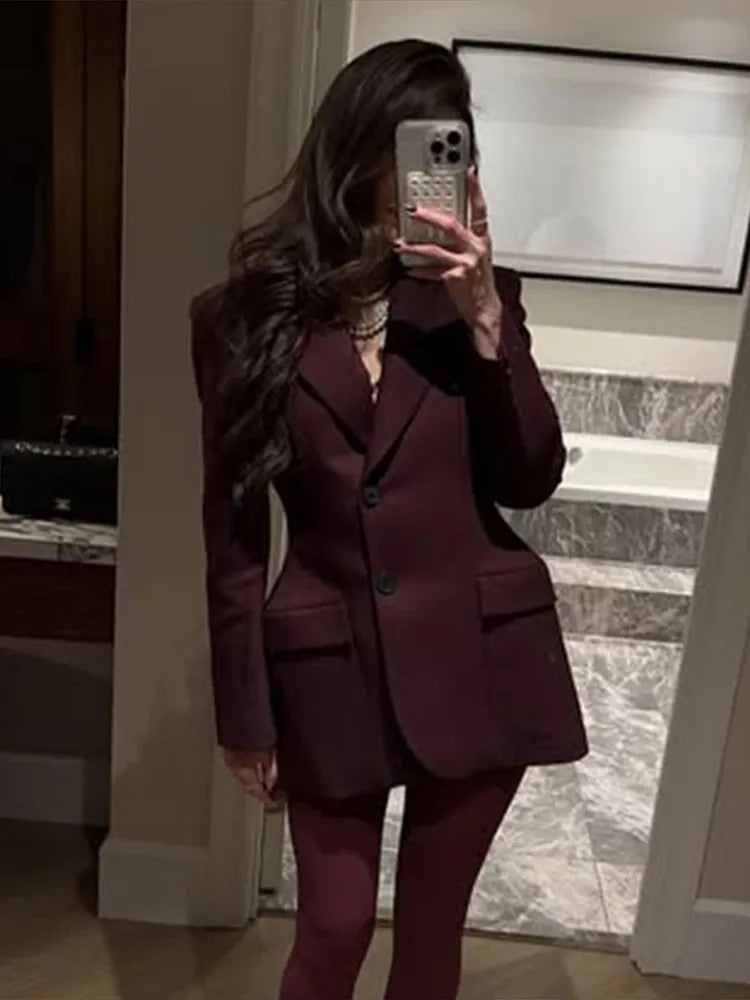 MILANIA SLIM-FIT BLAZERKLEID MIT TAILLIERTER PASSFORM