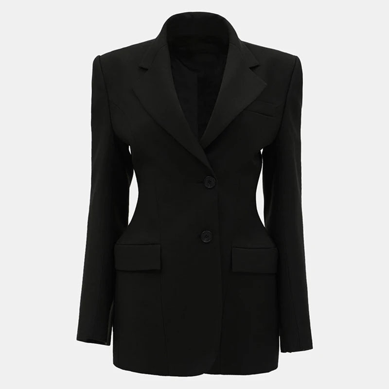 MILANIA SLIM-FIT BLAZERKLEID MIT TAILLIERTER PASSFORM
