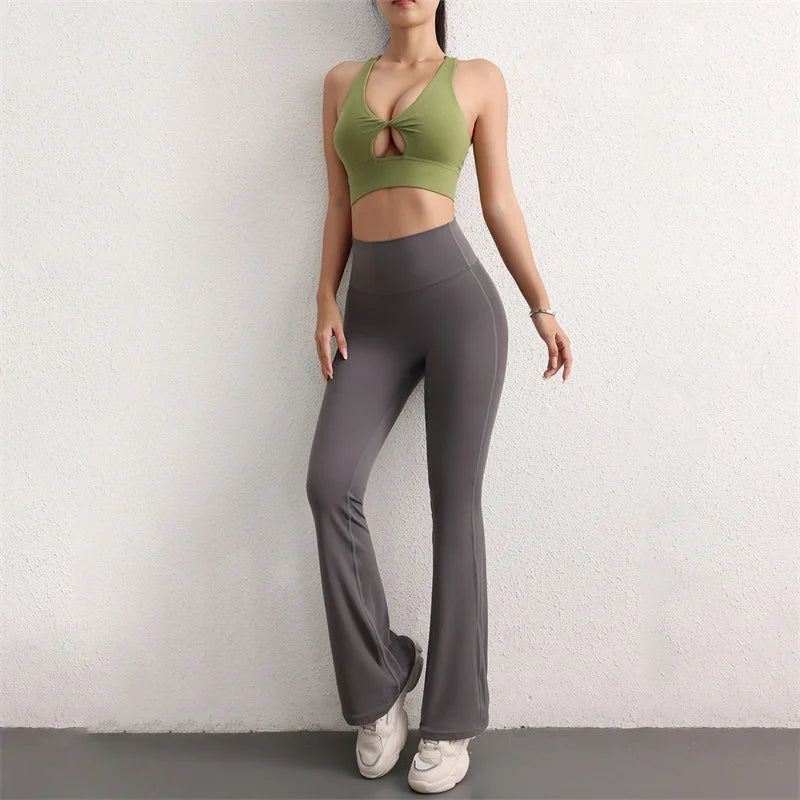 ARLENA SCRUNCH LEGGINGS MIT HIGH WAIST IN VIELEN FARBEN