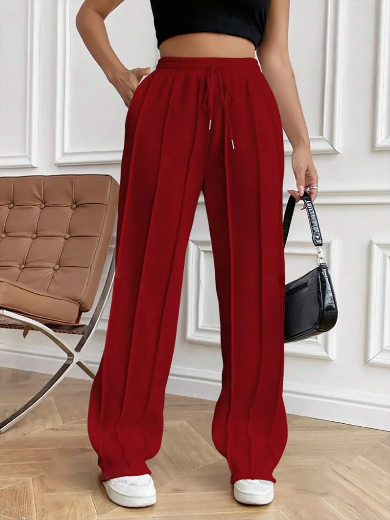 RAVENNA JOGGER – LOCKERE FREIZEITHOSE MIT STREIFEN FÜR DAMEN