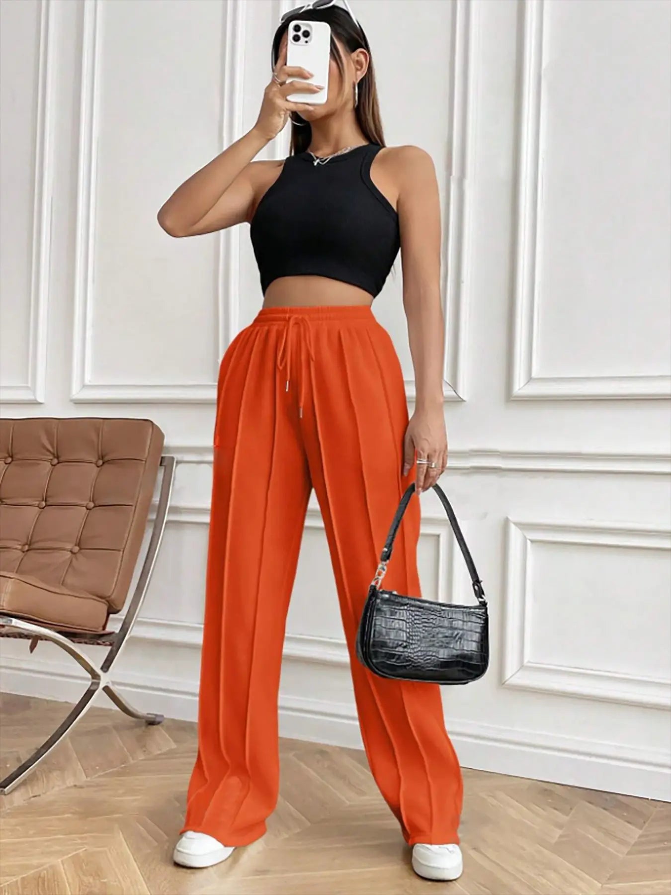 RAVENNA JOGGER – LOCKERE FREIZEITHOSE MIT STREIFEN FÜR DAMEN