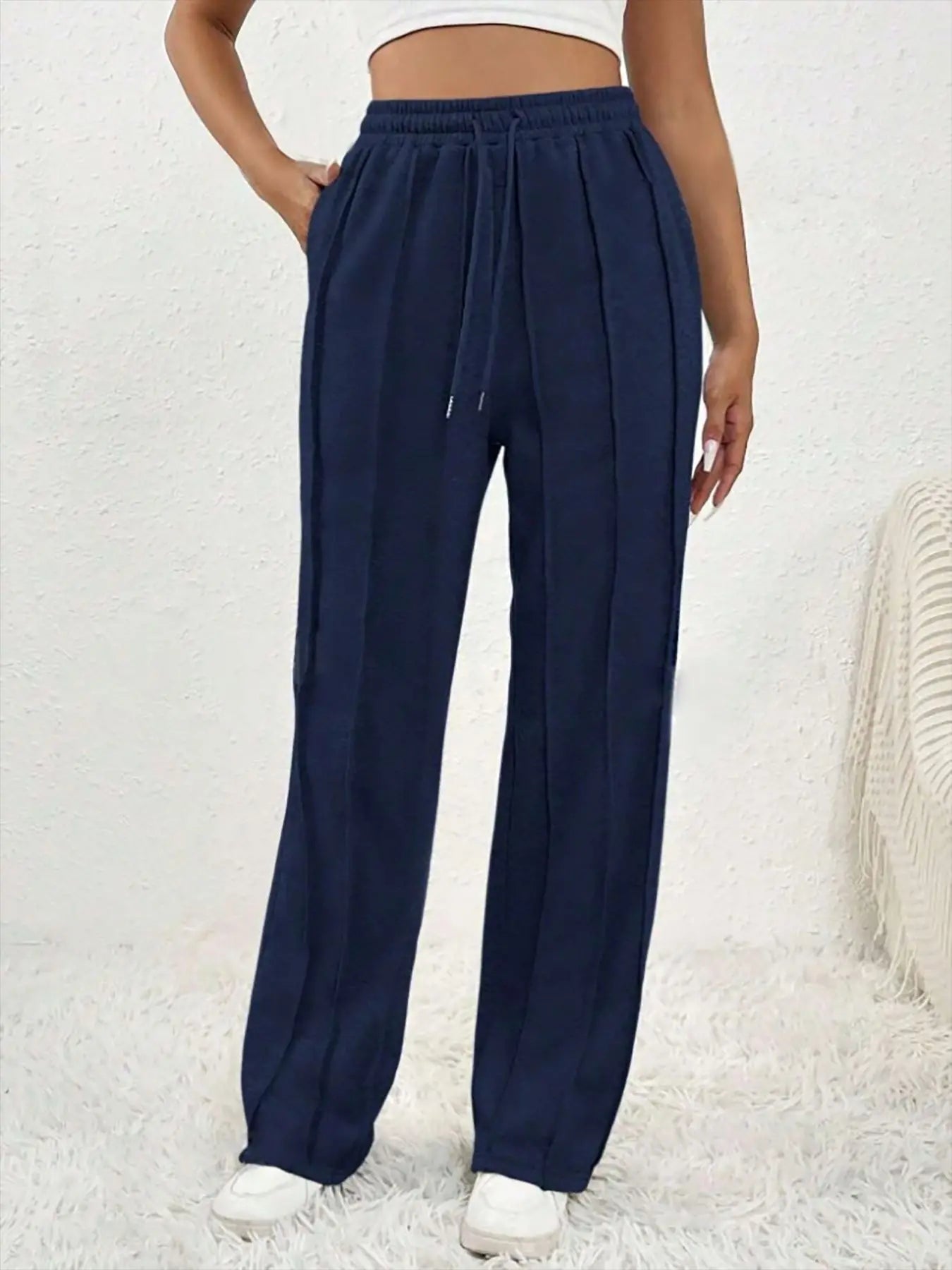 RAVENNA JOGGER – LOCKERE FREIZEITHOSE MIT STREIFEN FÜR DAMEN
