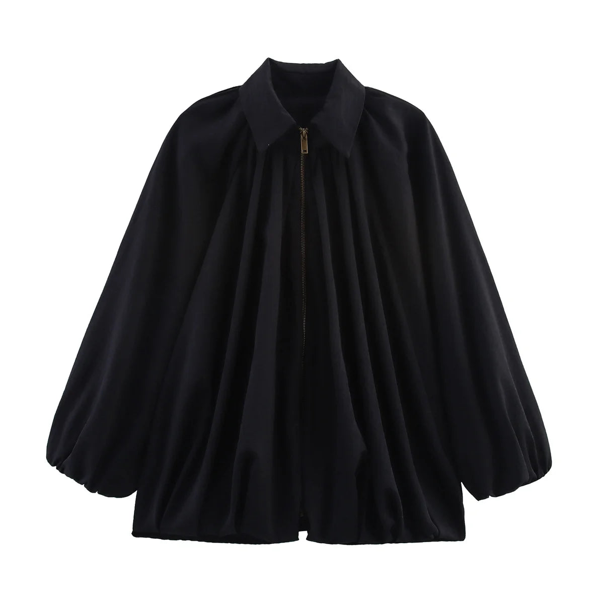 RAYA ÜBERGANGSJACKE MIT REISSVERSCHLUSS UND LEICHTEM STOFF