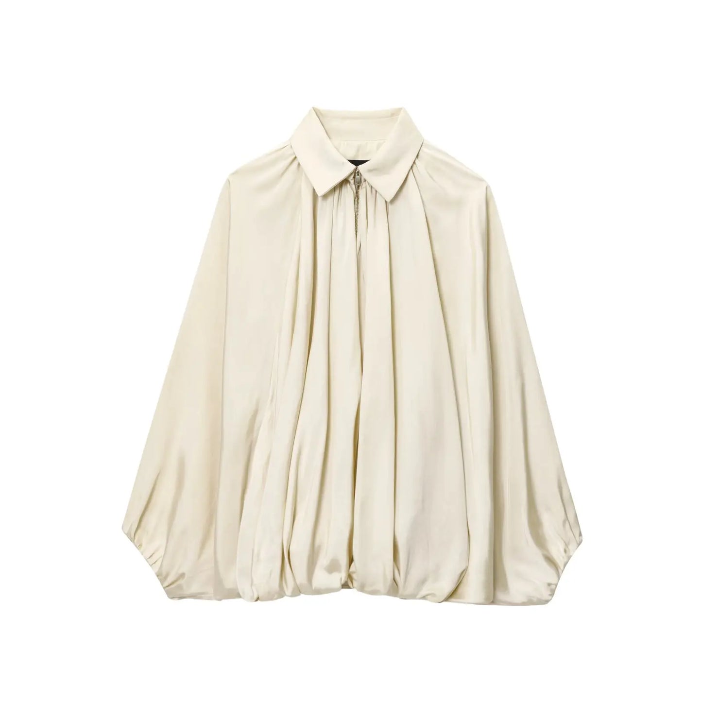 RAYA ÜBERGANGSJACKE MIT REISSVERSCHLUSS UND LEICHTEM STOFF
