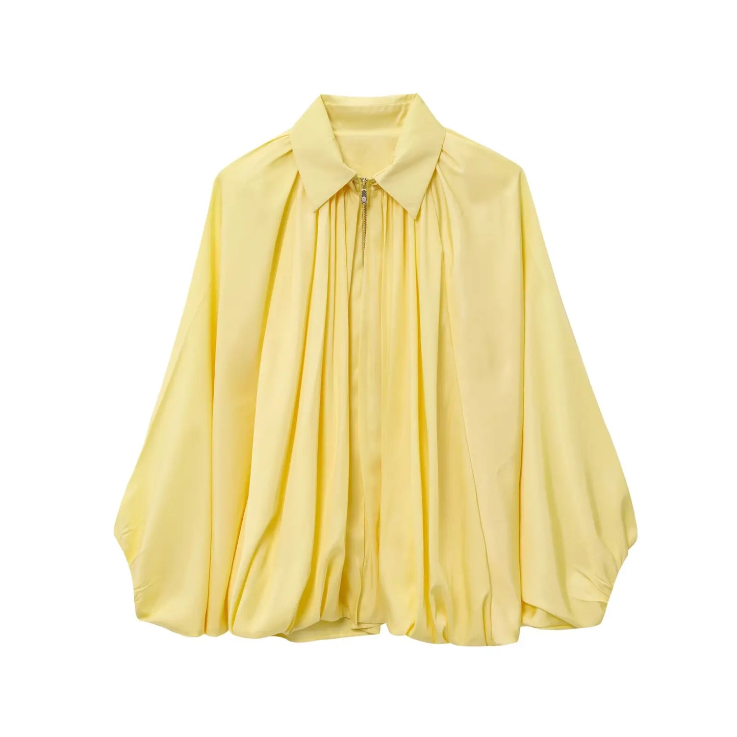 RAYA ÜBERGANGSJACKE MIT REISSVERSCHLUSS UND LEICHTEM STOFF
