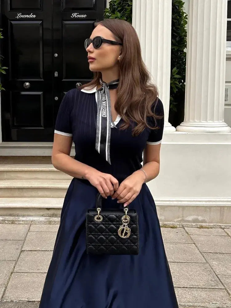 Laura | Stylish Strick Polo Shirt mit Kragen in Slim Fit 4