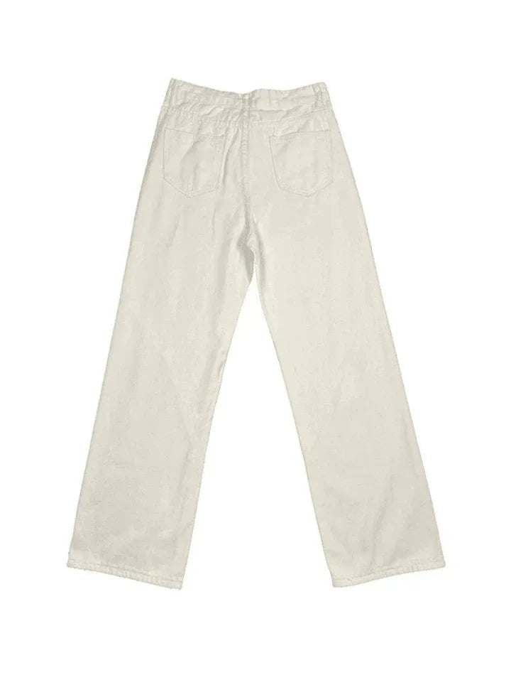VALENCIA BAGGY-JEANS MIT HOHER TAILLE