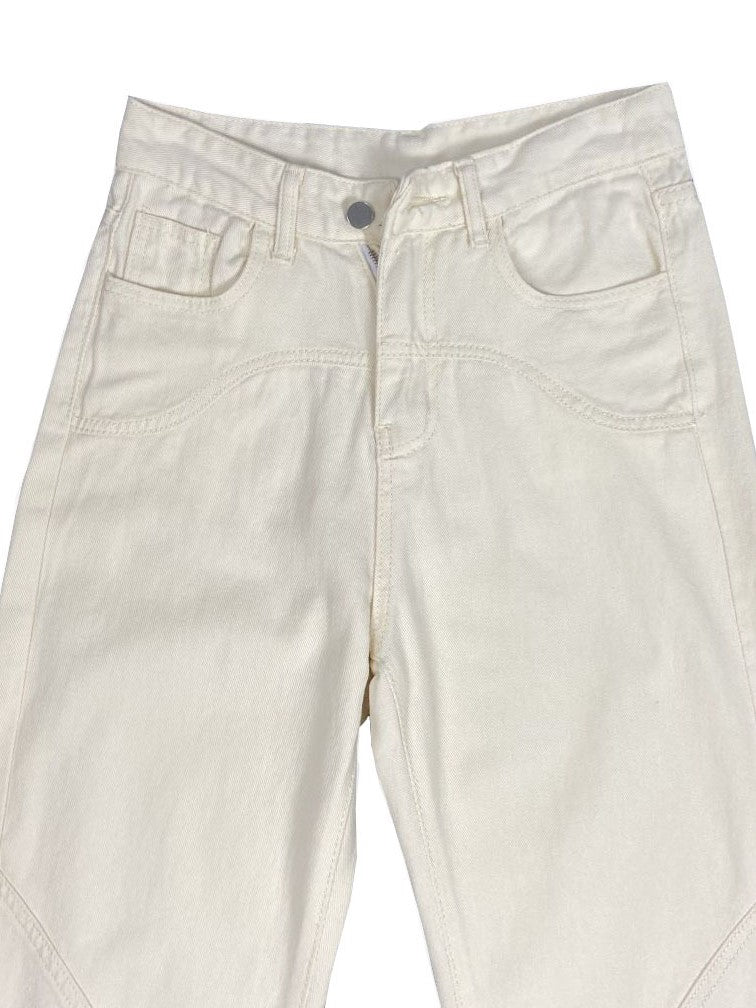 VALENCIA BAGGY-JEANS MIT HOHER TAILLE