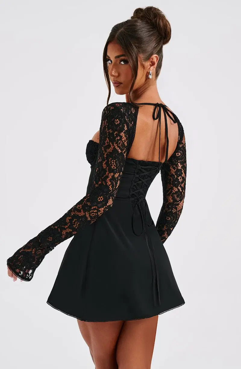 Lumilace™ – Damen Festliches Kleid mit Spitzendetails und Eleganz 1