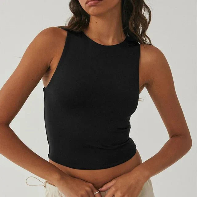 Nadja | Passendes ärmelloses Crop-Top 6