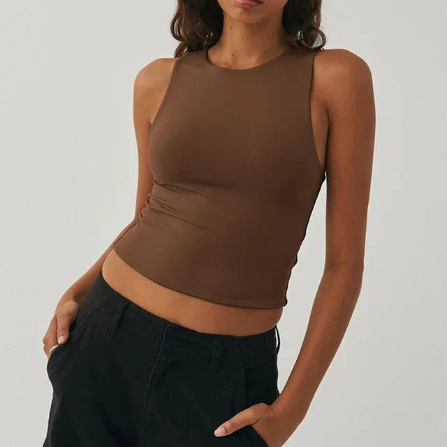 Nadja | Passendes ärmelloses Crop-Top 7