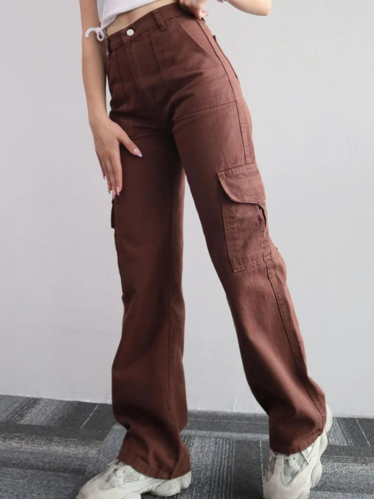 VERONA CARGOHOSE MIT WEITEM BEIN UND UTILITY-TASCHEN