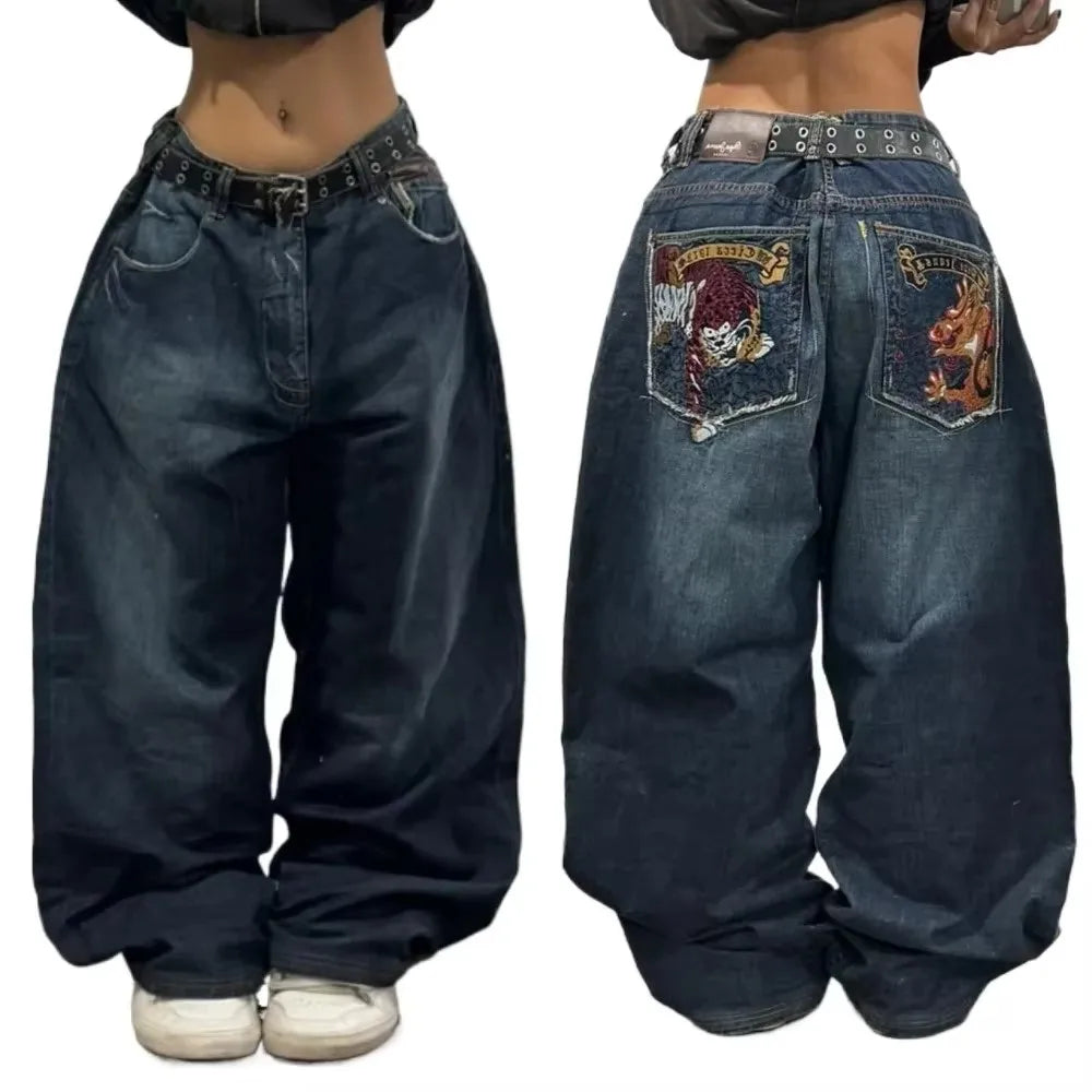 MONTEREY DESIGNER-JEANS MIT AUFWENDIGER TASCHENVERZIERUNG