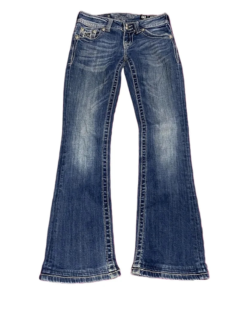 MONTEREY DESIGNER-JEANS MIT AUFWENDIGER TASCHENVERZIERUNG