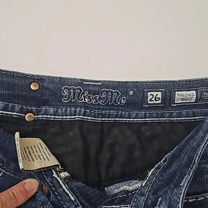 MONTEREY DESIGNER-JEANS MIT AUFWENDIGER TASCHENVERZIERUNG