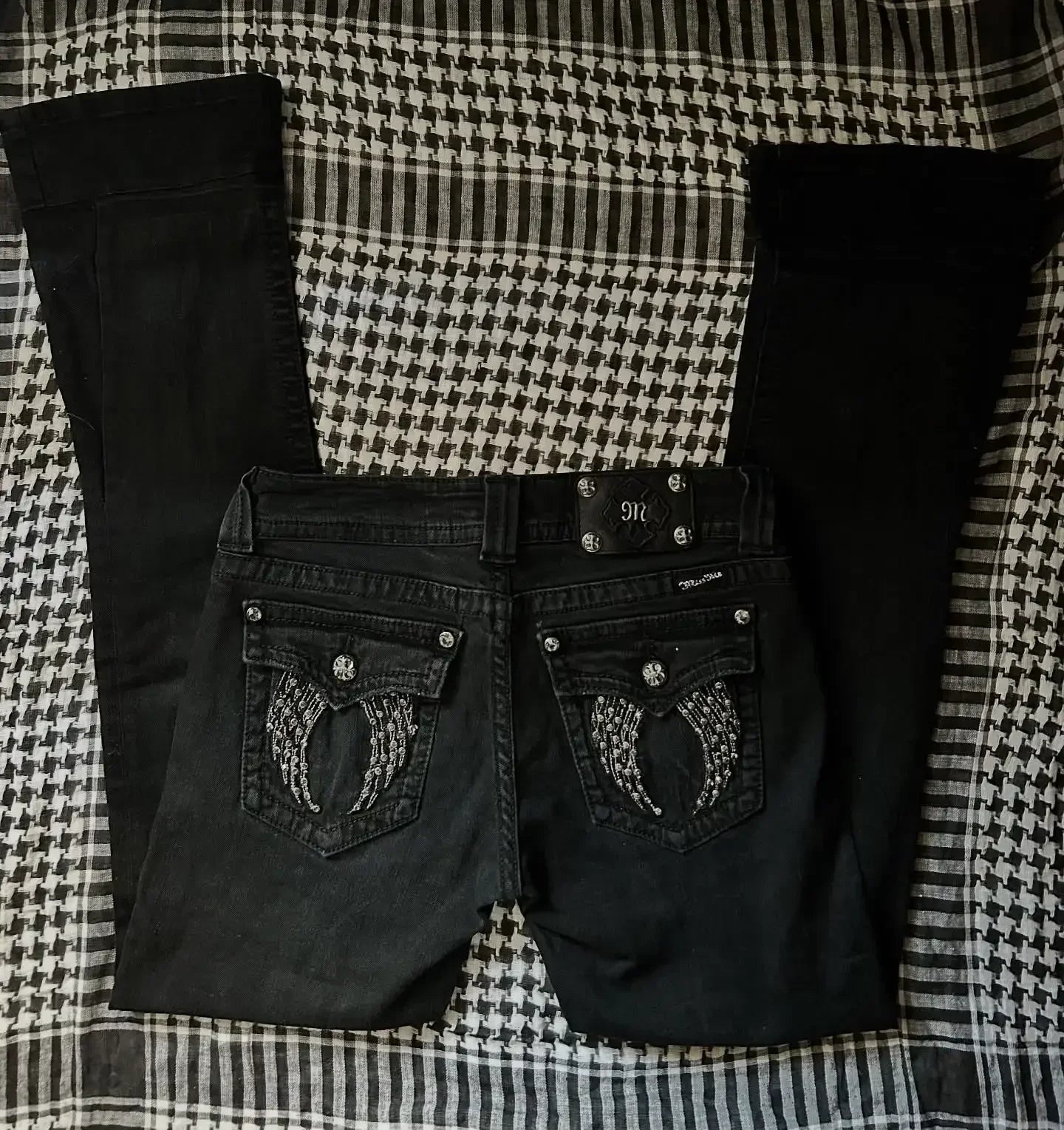 MONTEREY DESIGNER-JEANS MIT AUFWENDIGER TASCHENVERZIERUNG