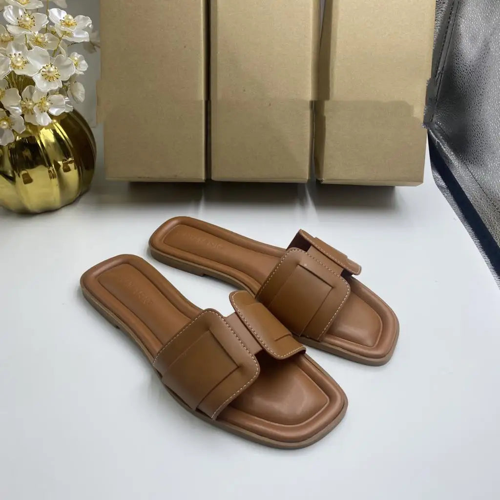 Variant image for Damen Flip Flops Transparent Größe 38 PU Flach-21