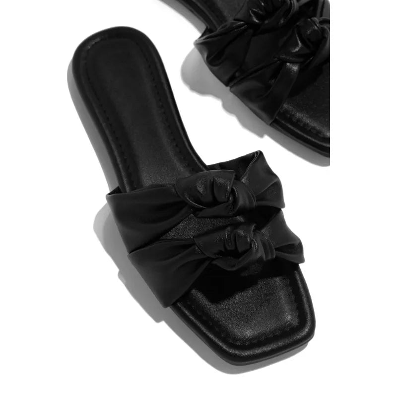 DAMEN-SANDALEN MIT SCHLEIFFE