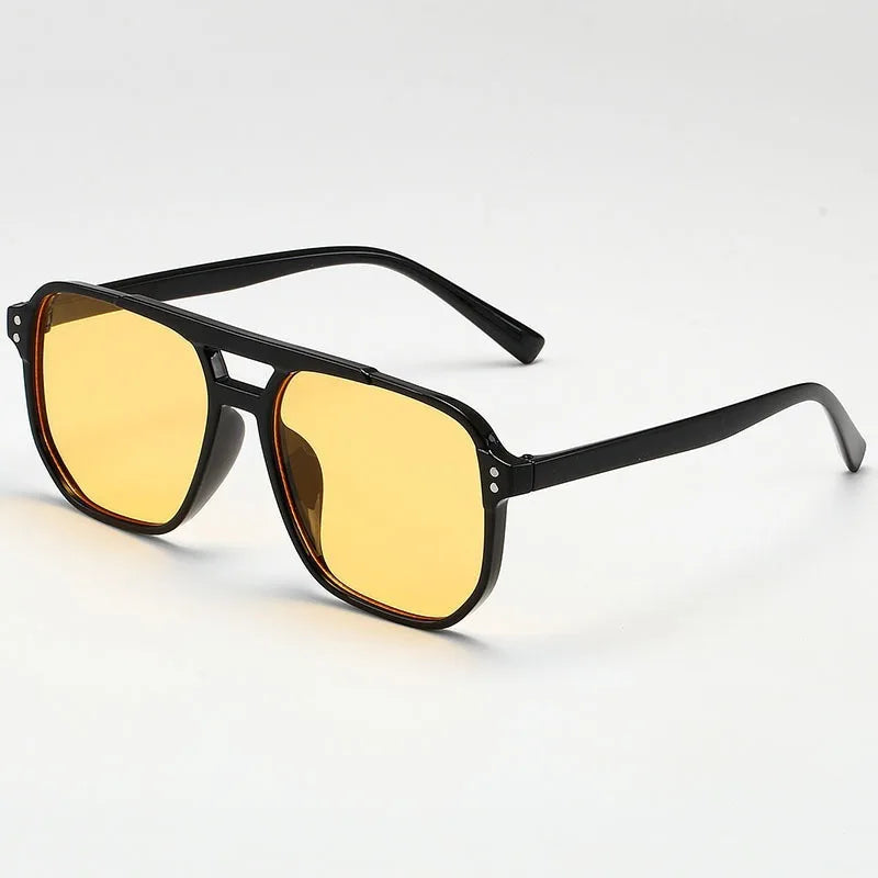 DARIUS SONNENBRILLE – UNISEX-SONNENBRILLE IN SCHWARZ EINHEITSGRÖSSE, AUS KUNSTSTOFF MIT UV400-SCHUTZ