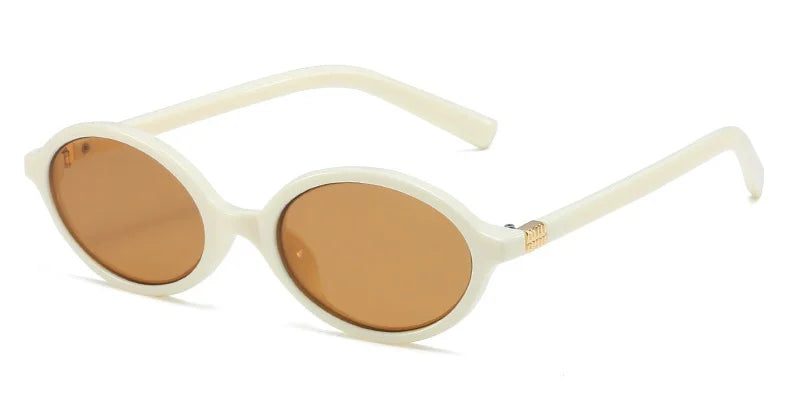 Variant image for Damen Sonnenbrille Oval Schwarz Klein Kunststoff UV400 Schutz-5