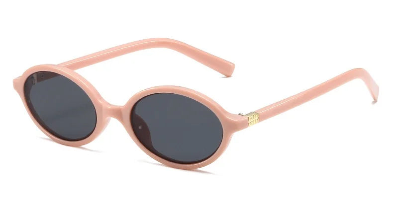 Variant image for Damen Sonnenbrille Oval Schwarz Klein Kunststoff UV400 Schutz-3