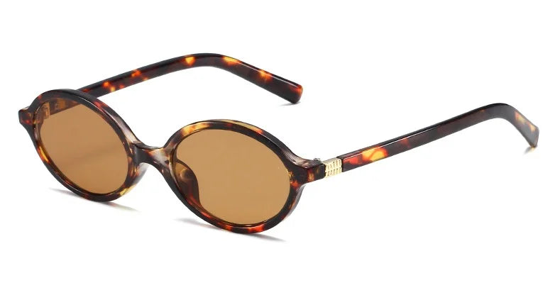 Variant image for Damen Sonnenbrille Oval Schwarz Klein Kunststoff UV400 Schutz-7