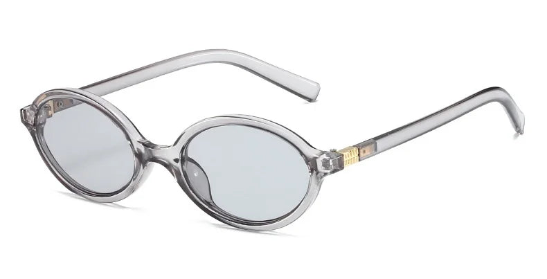 Variant image for Damen Sonnenbrille Oval Schwarz Klein Kunststoff UV400 Schutz-6